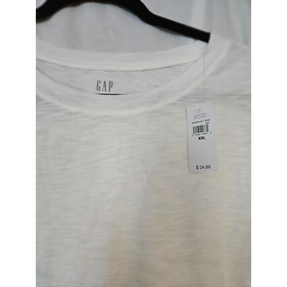 GAP Women's Size XXL ForeverSoft Crewneck T-Shirt- White NWT - Picture 2 of 6